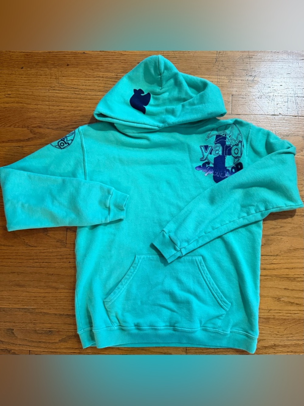 Freecity x Artyard Supershop Vintage Green Hoodie